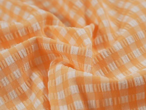EL7025 - Checkmate - Gingham Nylon Polyester Spandex Woven Jacquard | EBI Fabrics