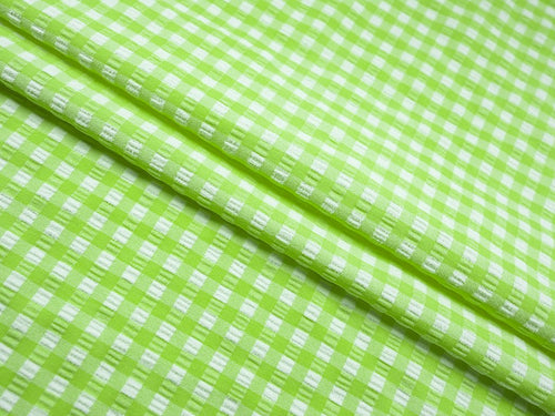 EL7025 - Checkmate - Gingham Nylon Polyester Spandex Woven Jacquard | EBI Fabrics