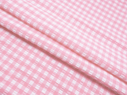 EL7025 - Checkmate - Gingham Nylon Polyester Spandex Woven Jacquard | EBI Fabrics