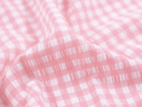 EL7025 - Checkmate - Gingham Nylon Polyester Spandex Woven Jacquard | EBI Fabrics