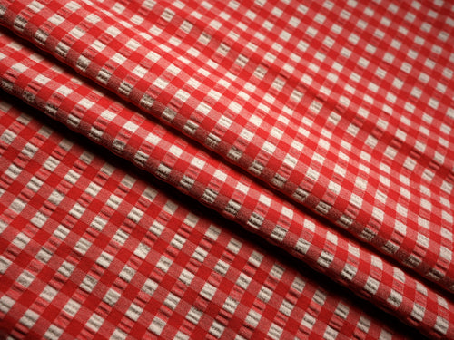 EL7025 - Checkmate - Gingham Nylon Polyester Spandex Woven Jacquard | EBI Fabrics