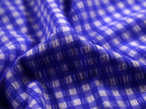 EL7025 - Checkmate - Gingham Nylon Polyester Spandex Woven Jacquard | EBI Fabrics