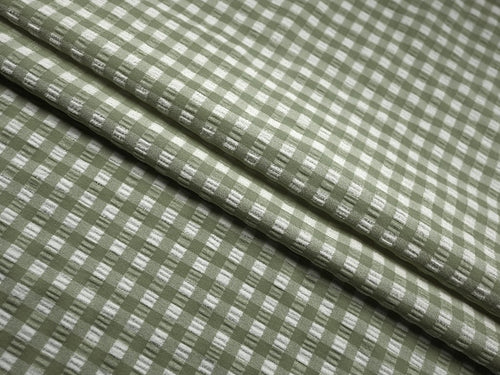 EL7025 - Checkmate - Gingham Nylon Polyester Spandex Woven Jacquard | EBI Fabrics