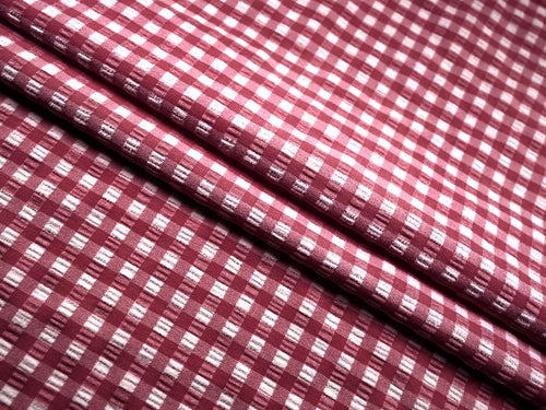 EL7025 - Checkmate - Gingham Nylon Polyester Spandex Woven Jacquard | EBI Fabrics