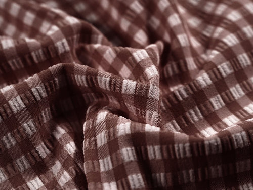 EL7025 - Checkmate - Gingham Nylon Polyester Spandex Woven Jacquard | EBI Fabrics